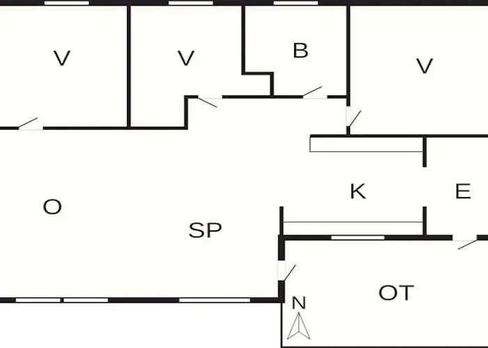 Feriehus 6 Person In Hojby-by Traum Højby